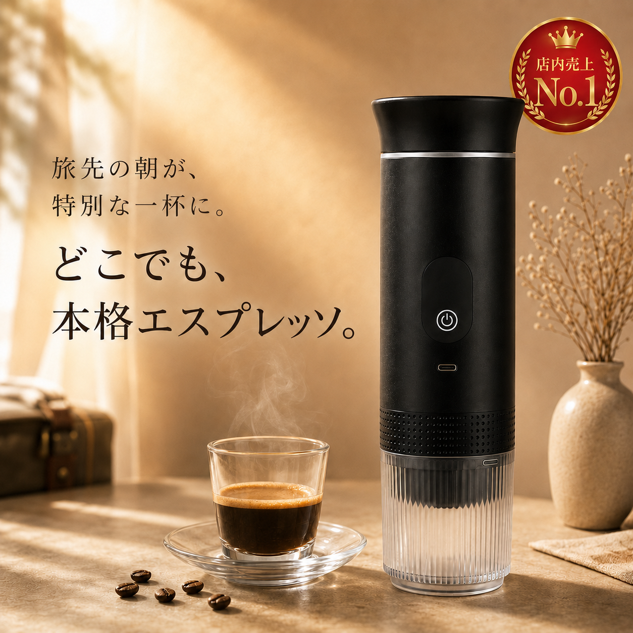 NOMAD™ 　ポータブルエスプレッソマシン